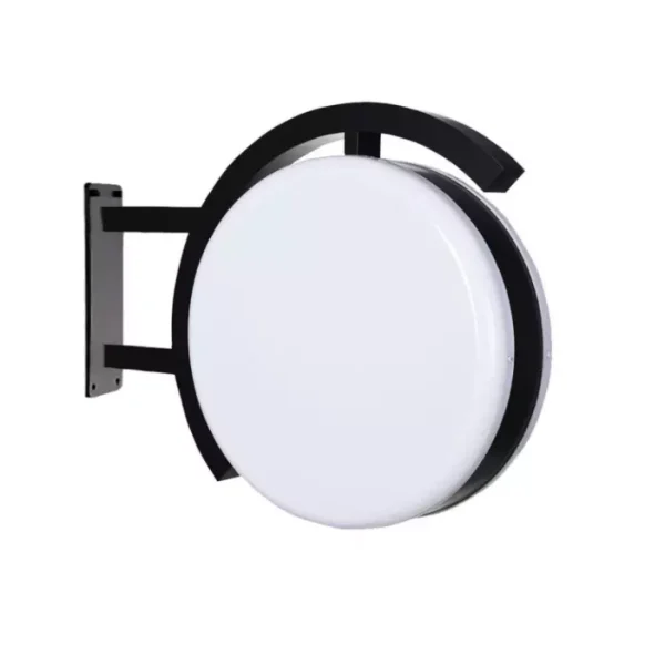 Daire Plus Ayaklı 45cm Fener Tabela