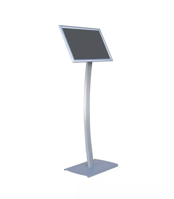 Ojigi Menü ve Bilgilendirme Panosu Eloksal A4 (297x210 mm) Gri
