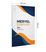 Kumaş Örümcek Stand 3x2 - Görsel 2