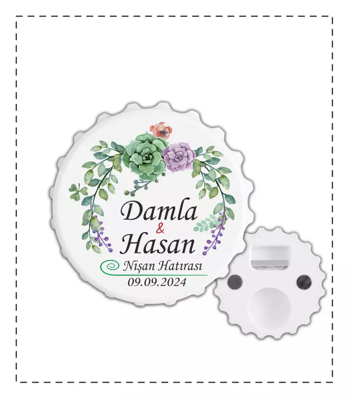 Şişe Kapağı Magnet Açacak MY206