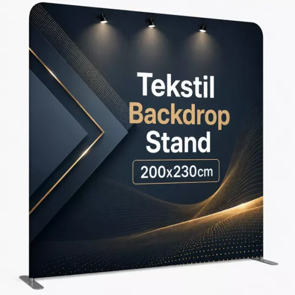Tekstil Backdrop Stand 200x230cm Düz