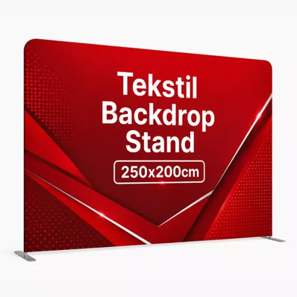 Tekstil Backdrop Stand 250x200cm Düz