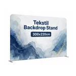 Tekstil Backdrop Stand 300x220cm Düz