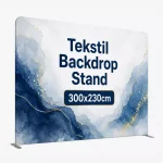 Tekstil Backdrop Stand 300x230cm Düz
