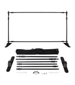 Teleskopik Backdrop Stand 300x240 cm – Ekonomik - Görsel 3