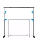 Teleskopik Backdrop Stand Profesyonel