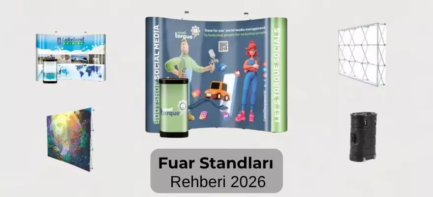 Fuar Standları Rehberi 2026 | İzmir’de Profesyonel Fuar Standı Seçimi