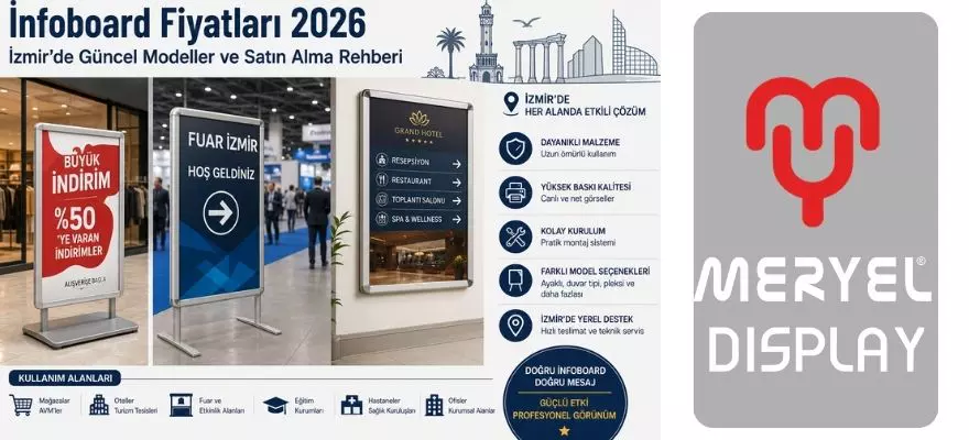 İnfoboard Fiyatları 2026 | İzmir’de Güncel Modeller ve Satın Alma Rehberi