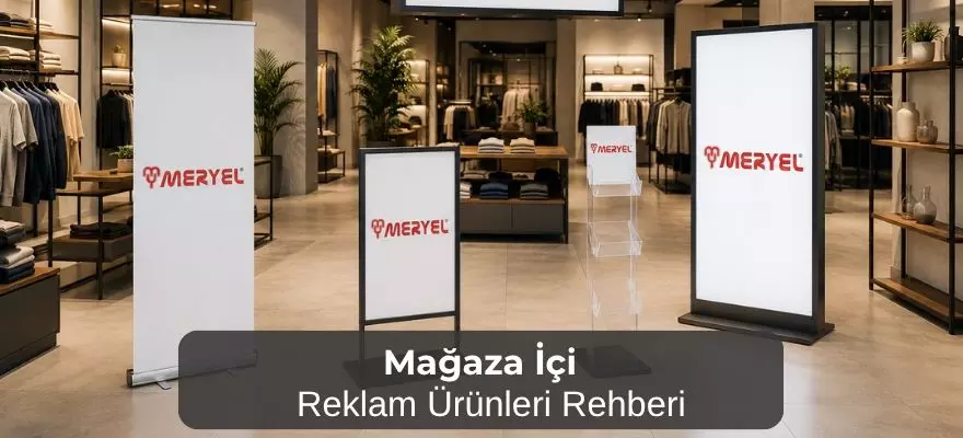 Mağaza İçi Reklam Ürünleri, Doğru Display ve Tanıtım Ürünleri Nasıl Seçilir?
