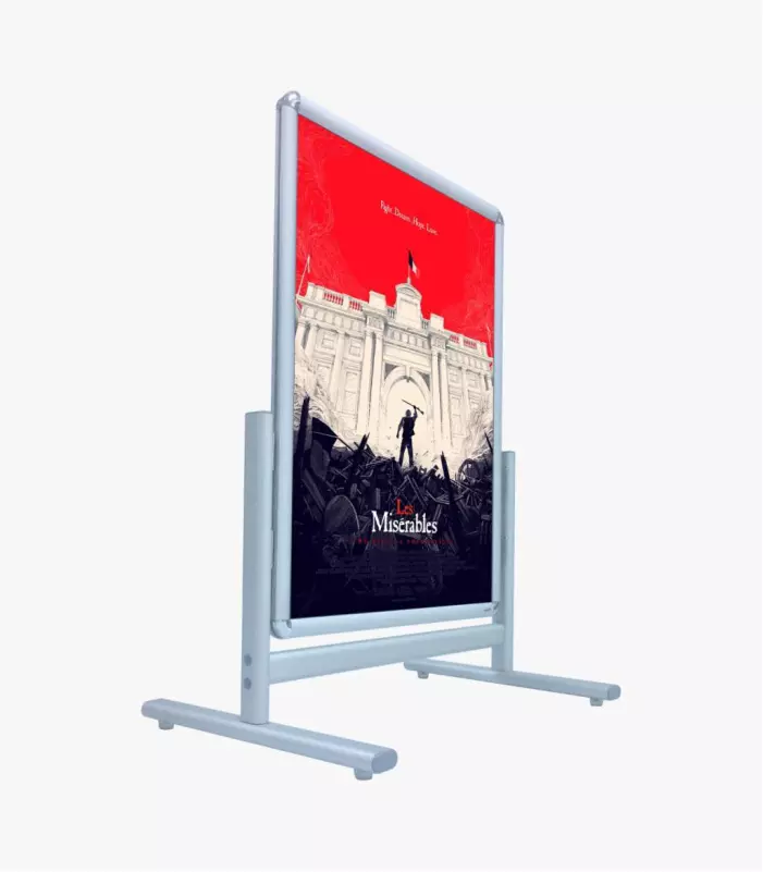 Miniboard Poster Pano B2 500x700 mm Gri