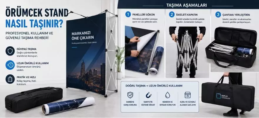 Örümcek Stand Nasıl Taşınır, Profesyonel Saha Taşıma ve Koruma Rehberi