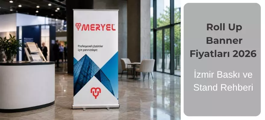 Roll Up Banner Fiyatları, İzmir Baskı ve Stand Rehberi