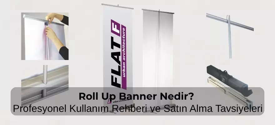Roll Up Banner Nedir? Profesyonel Kullanım Rehberi ve Satın Alma Tavsiyeleri